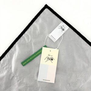 Four Leaf Heaven Travel Mat (Small) - Classic Black